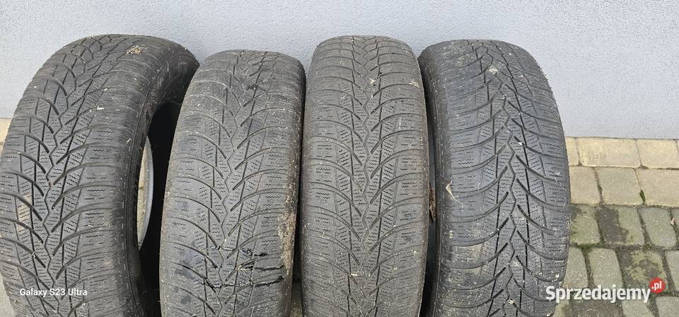 Opony zimowe komplet1956515r Samochodowe Guzew