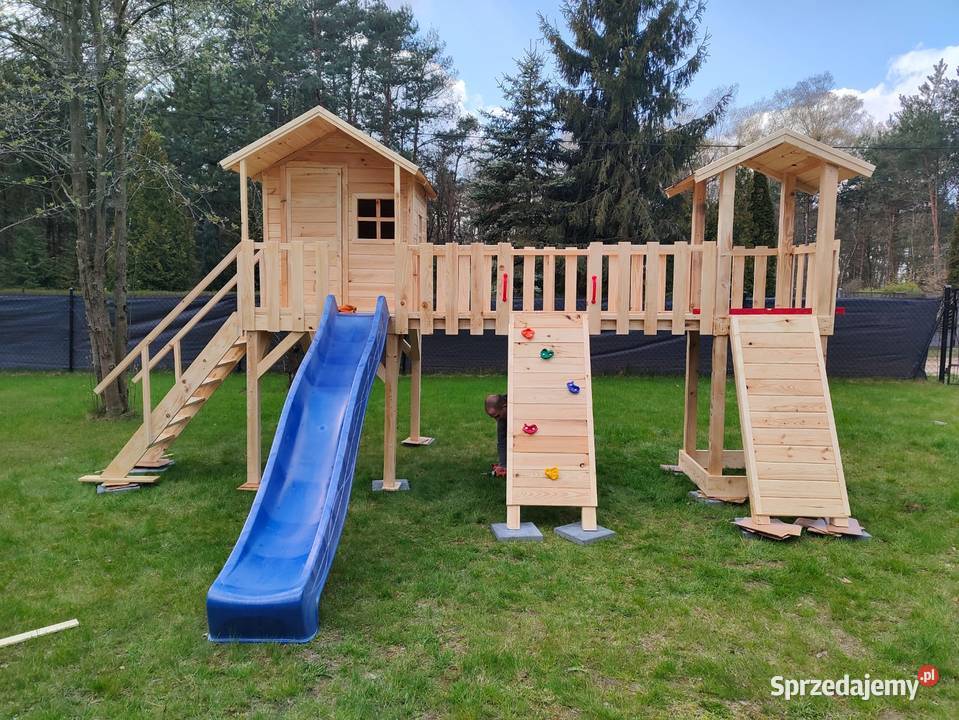 Domek drewniany plac zabaw Dębica sprzedam