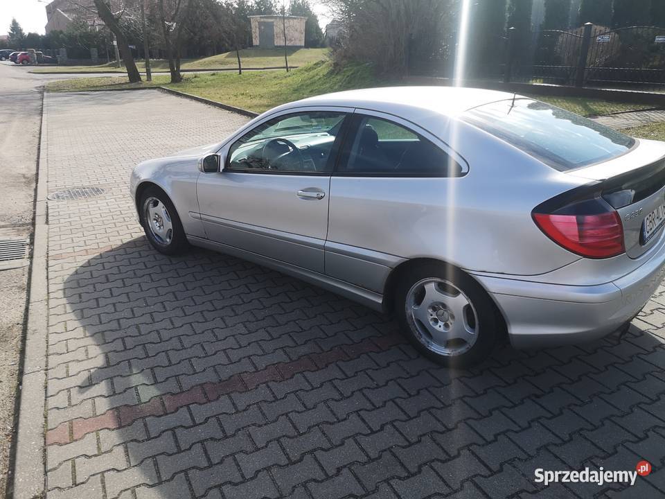 Mercedes C230 kompresor Coupe poduszka powietrzna Brodnica sprzedam
