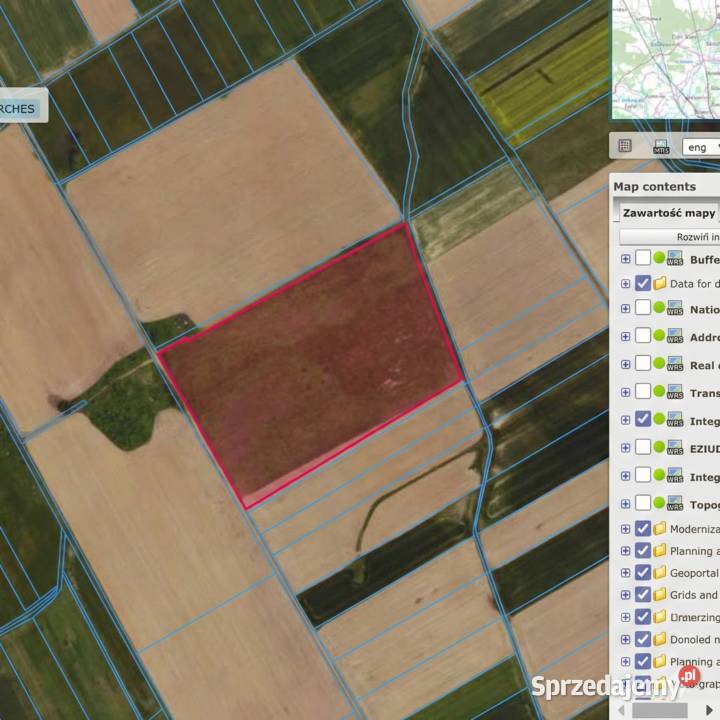 Ziemia rolna 811 ha w jednym rozłogu Strzegów gm 811m2 sprzedam