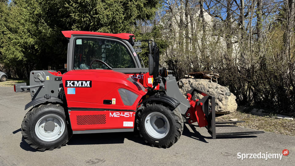 Nowa ładowarka teleskopowa KMM M1245T PERKINS Poznań sprzedam