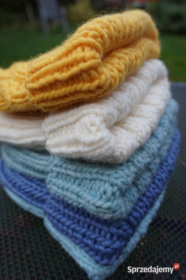 Czapki ze 100 wełny duzo kolorów Kraków