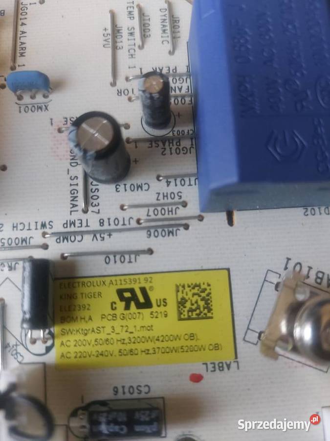 ELECTROLUX A11539191 MODUŁ PŁYTY INDUKCYJNEJ sprzedam