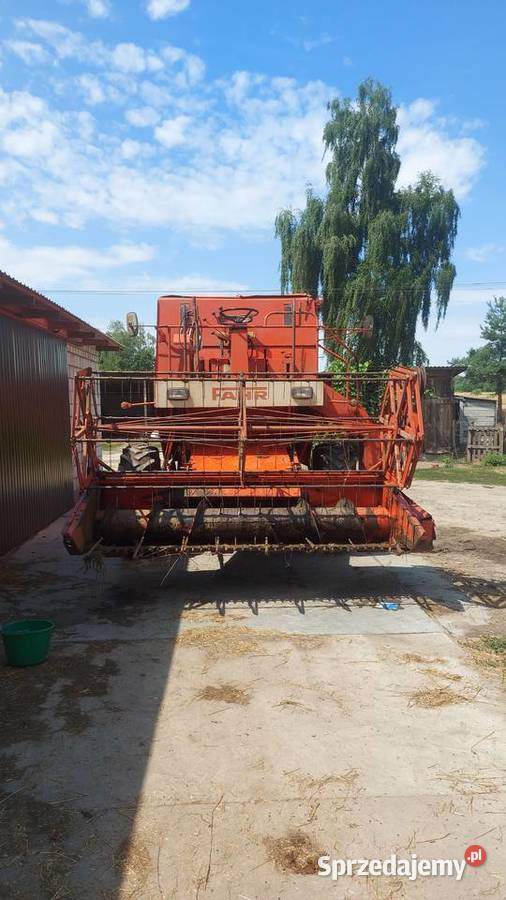 Kombajn fahr M1000 z sieczkarnią Gończyce