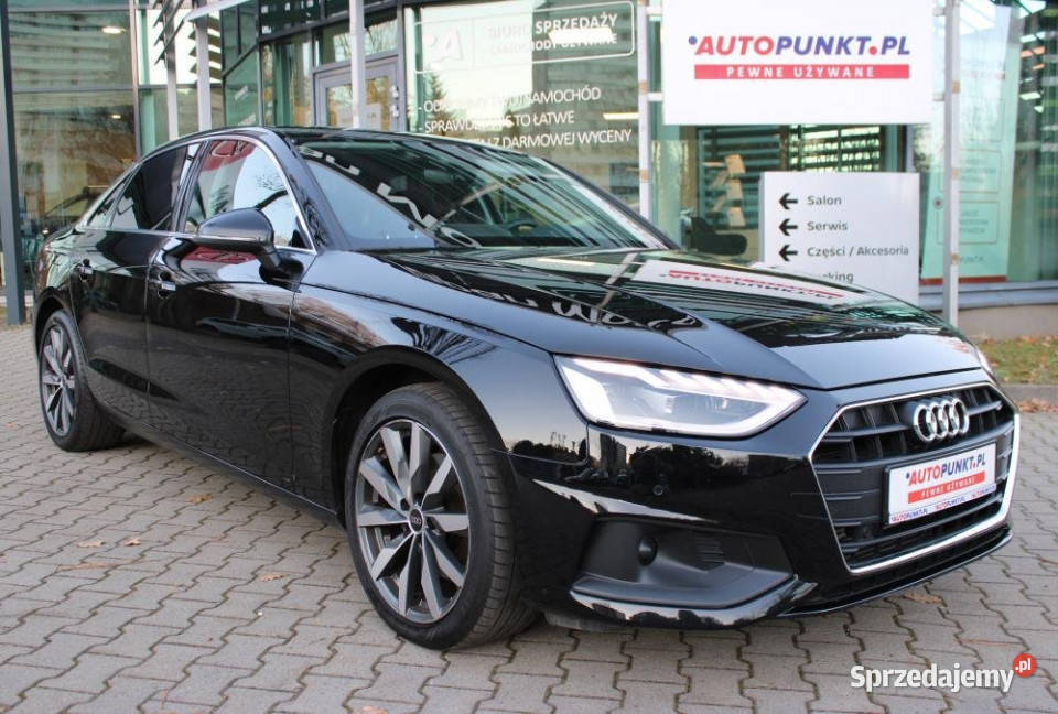 Audi A4 2022r Salon IWŁ ASO FV23 NAVI DSG Kamera śląskie Chorzów sprzedam