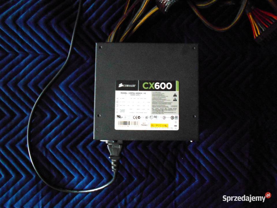 Zasilacz komputerowy Corsair CX600 V2 600W