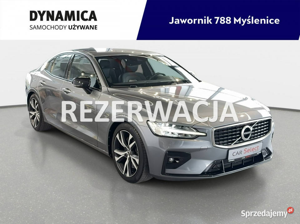 Volvo S60 VAT 23 RDesign 20 T5 250 automat 2020 ASR (kontrola trakcji) Myślenice