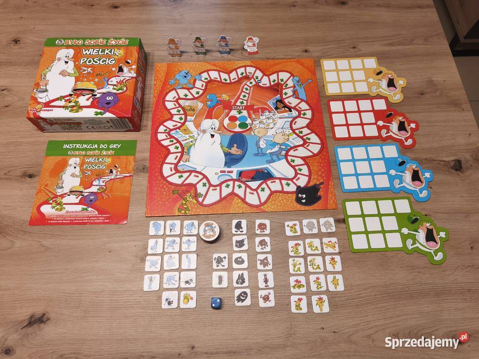 GRY planszowe rodzinne Było sobie życie Łódź
