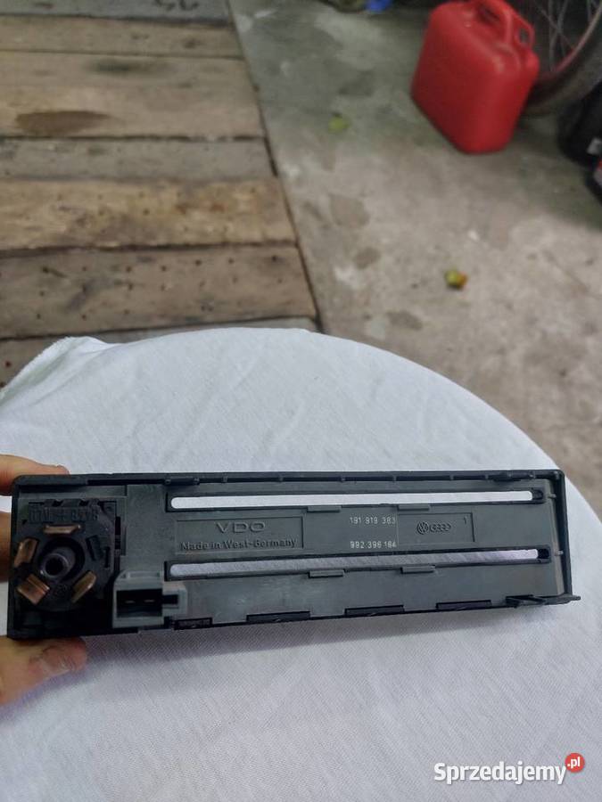 Ramka panel regulacji nawiewu VW GOLF II MK2 Kostrzyn nad Odrą