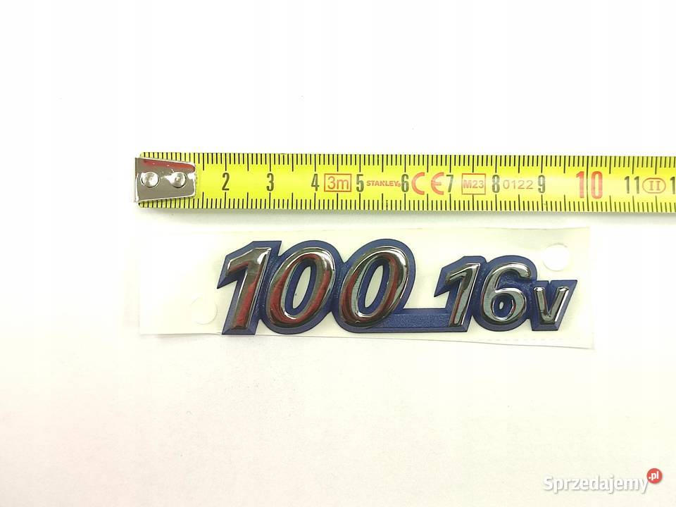EMBLEMAT 100 16V FIAT MULTIPLA 19982010 NOWY