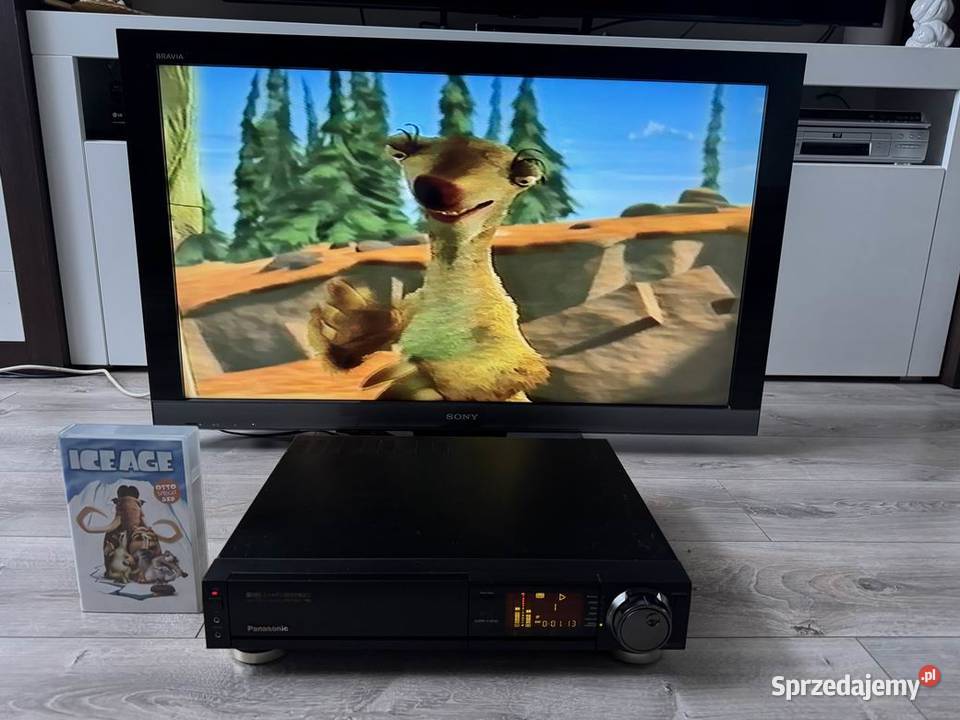 Magnetowid Panasonic NVFS90 Oryginalny Pilot Magnetowidy Szczecin sprzedam