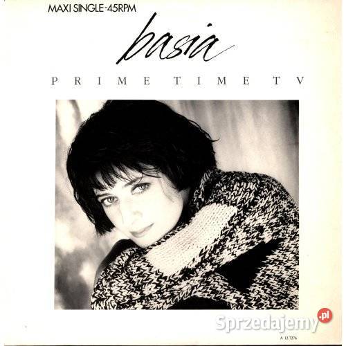 Basia Prime Time TV Maxi Single 12 45 RPM 1986 Muzyka śląskie