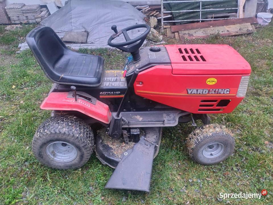 Traktorek kosiarka YARD KING 4014HP manual Zaboreczno