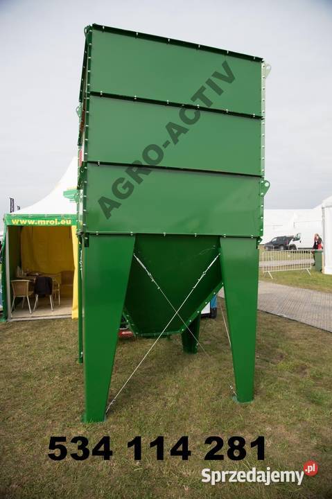 Silos zbożowy składany 7000 MROL TRANSPORT Pasturka