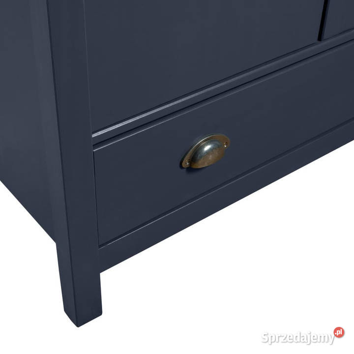 Szafa 3drzwiowa Hill szara 127x50x170 lita sosna Warszawa