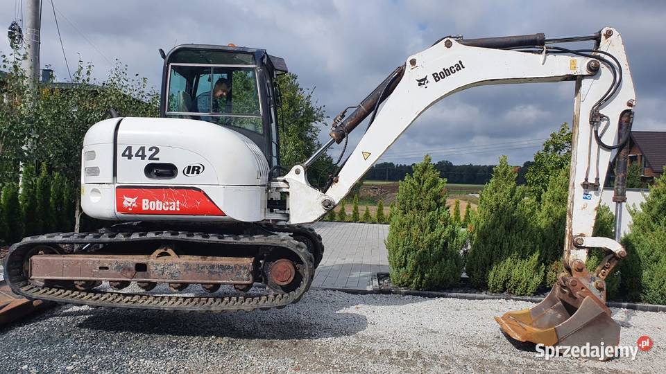 Minikoparka Bobcat 442 koparka 2002r Złoczew