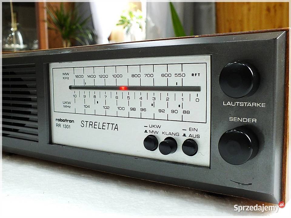 Stare Radio Streletta RR1301 Robotron RFT z lat Żary