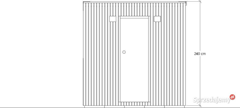 Sauna ogrodowa Olaf 230 x 170 Bielsko-Biała sprzedam