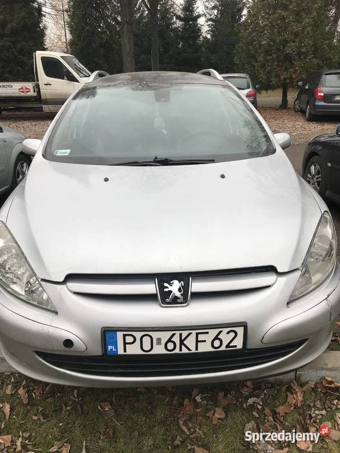 Peugeot 307 uszkodzony uszkodzony 307 SW wielkopolskie Poznań