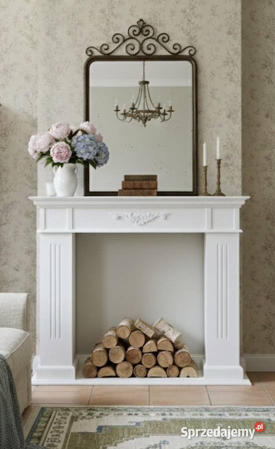 portal kominkowy atrapa kominka Schabby KONSOLA mazowieckie Warszawa sprzedam