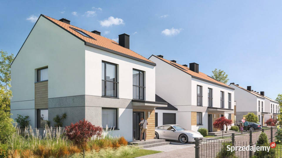 Dom szeregowy 11372m2 Dobrzykowice 6111zł/m2