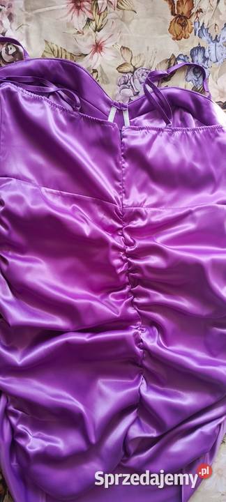 Sukienka 2XL fiolet Rozmiar 44(XXL) Zamość