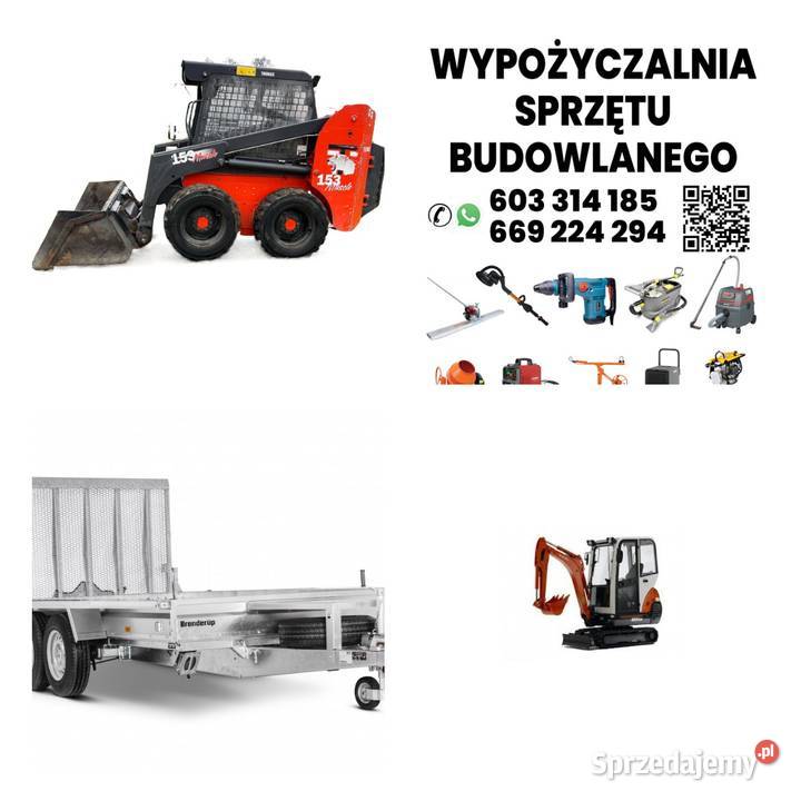 MiniKoparka KUBOTA KX 413 Miniładowarka Thomas Kamień Pomorski