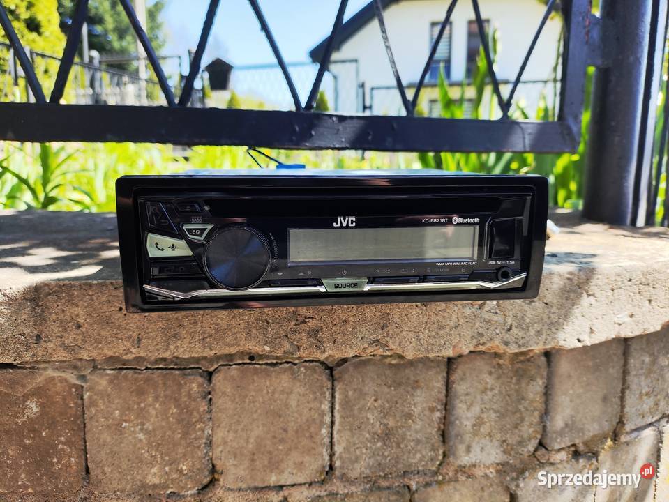 Radio samochodowe 1DIN JVC KDR871BT CD MP3 AUX Niegowonice