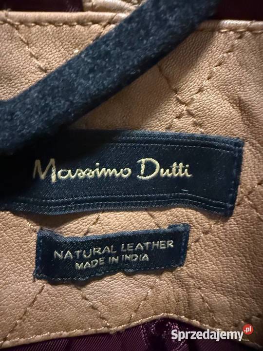 skórzana kurtka Massimo Dutti XS Kurtki i płaszcze mazowieckie Warszawa sprzedam