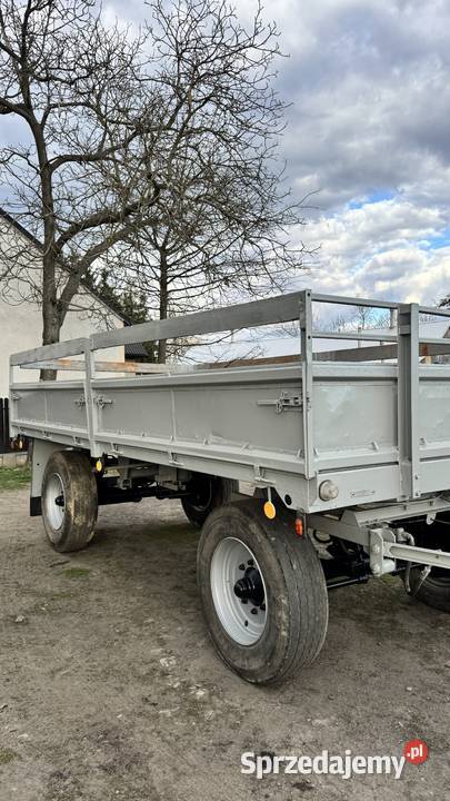 Przyczepa HL 6102 6 ton w b stanie bez korozji nieuszkodzony Przyczepy rolnicze Dębica