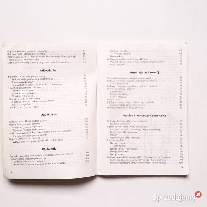 Krystyna Stypińska Biologia klasa 7 szkoła łódzkie Łódź