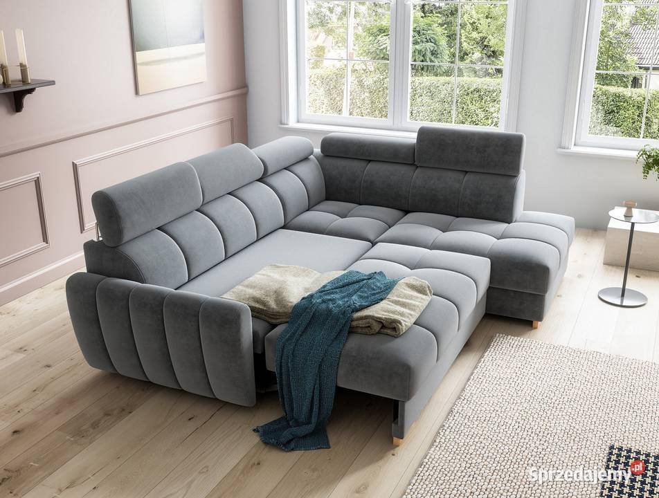 Narożnik DAYTONA COMFORTEO wiele tkanin i
