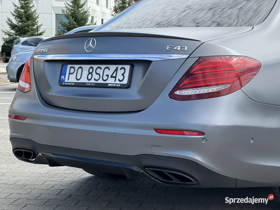 Mercedes E 43 AMG AMGFILMPolski Suchy Las