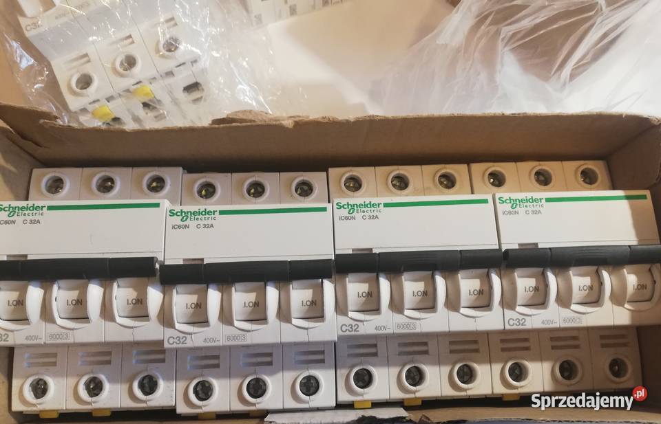 Wyłącznik nadprądowy iC60N C 32A Schneider Dąbrowa Górnicza