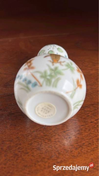 Japoński miniaturowy wazon lata 90 XX wiek pomorskie Gdańsk