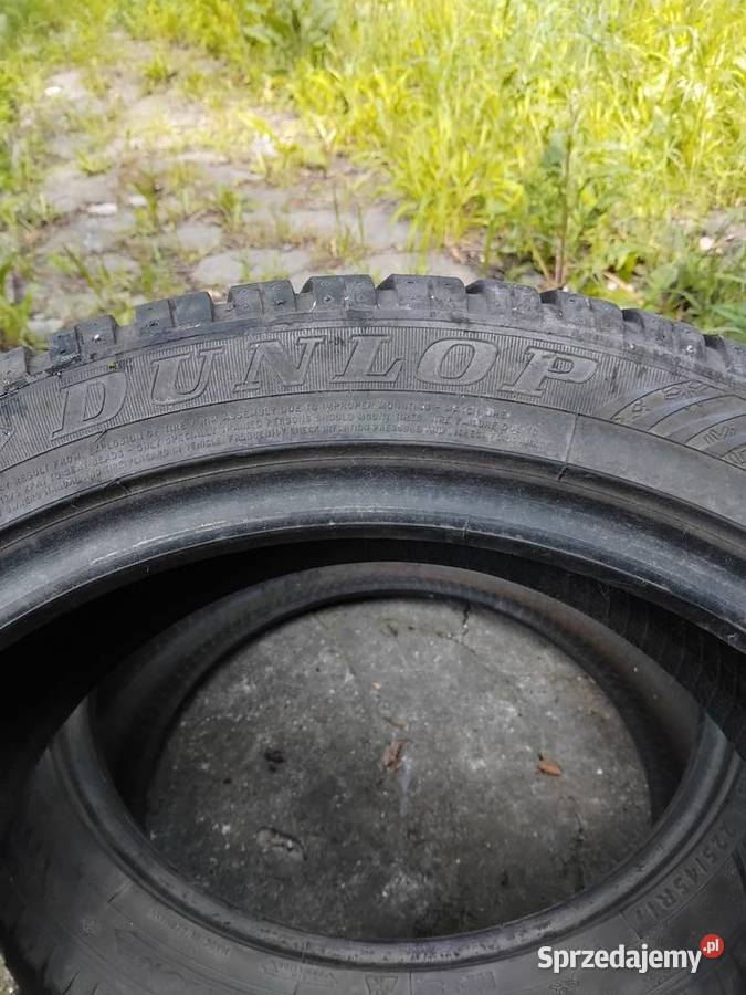 Opony zimowe dunlop 225 45 17 Warszawa sprzedam