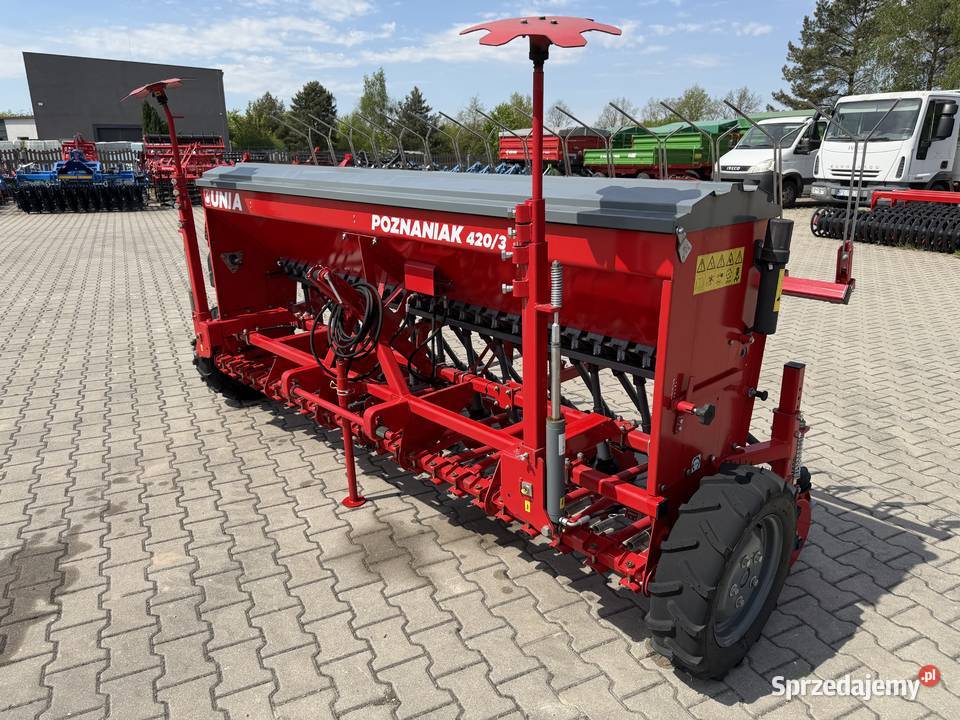 Mechaniczny siewnik zbożowy Poznaniak 4203 Opatówek