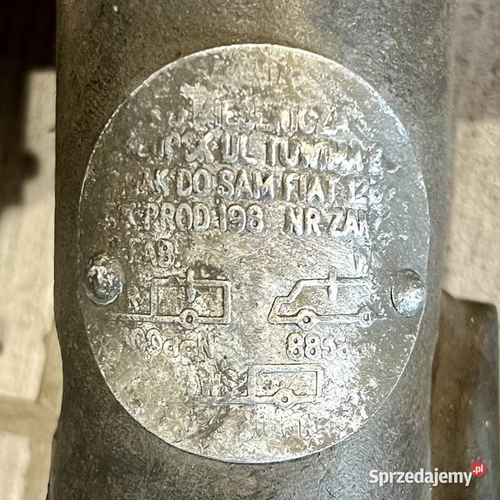 Hak holowniczy Fiat 126p Pozostałe