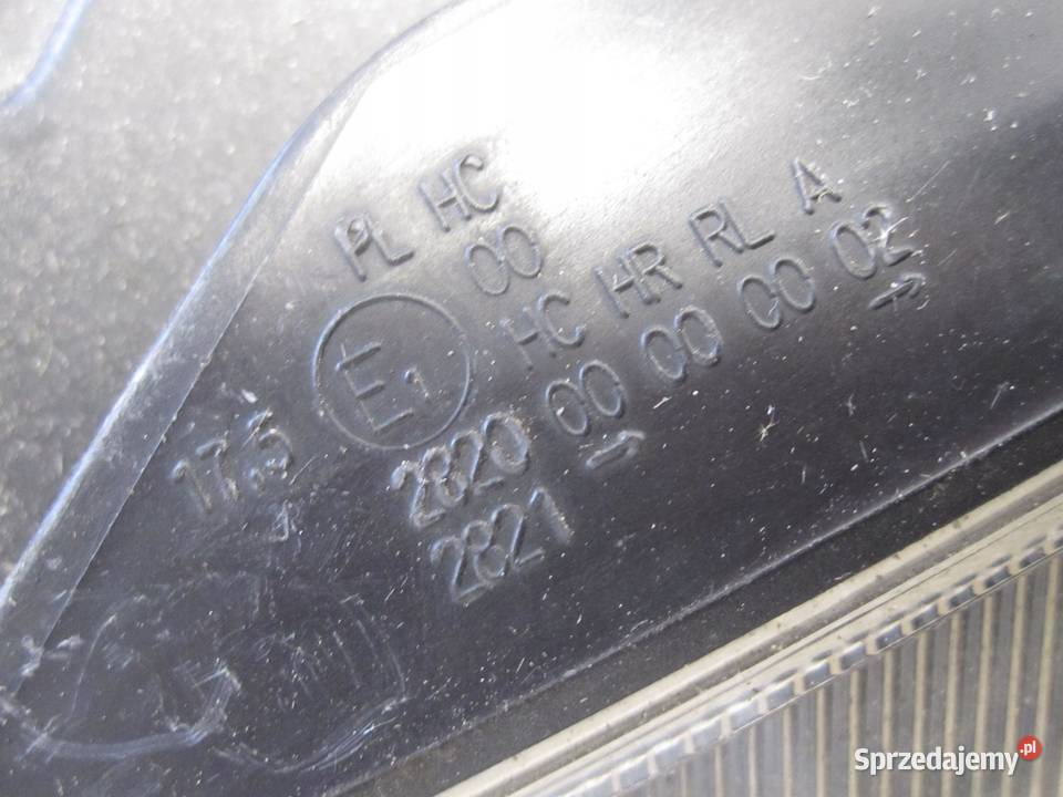 OPEL ASTRA J 10r lampa lewa przód 13253656 osobowe