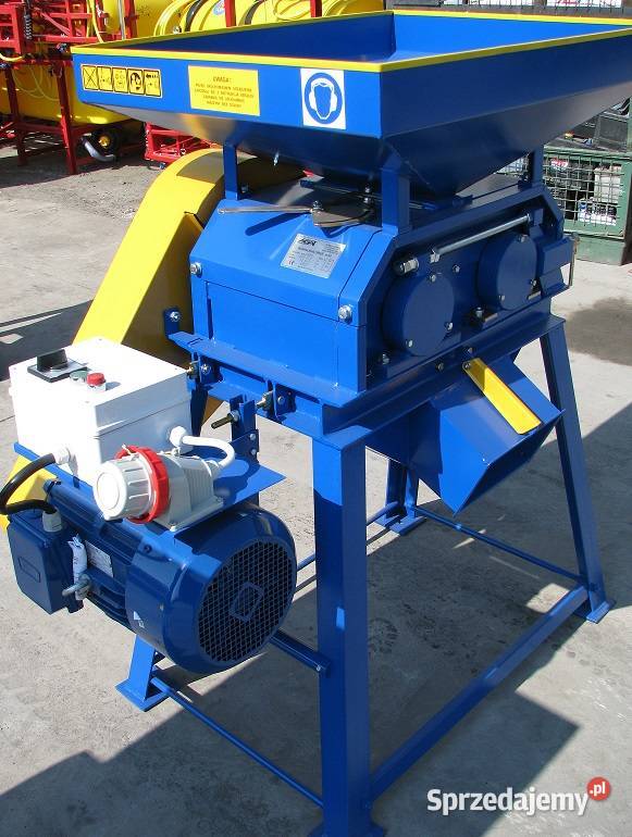 Zgniatacz gniotownik zboża walcowy H762 GRAB Opoczno