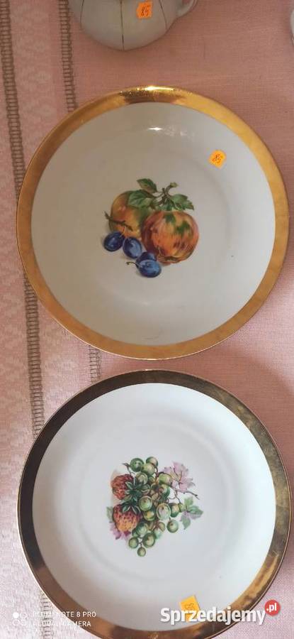 Patera CL Czechslovakia Brzoskwinie i czereśnie pomorskie Gdańsk