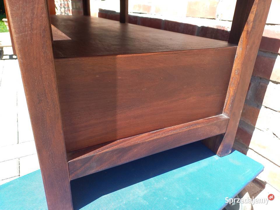 Szafka RTV Komoda akacja drewniana Szafka pod 50.5cm Gawroniec