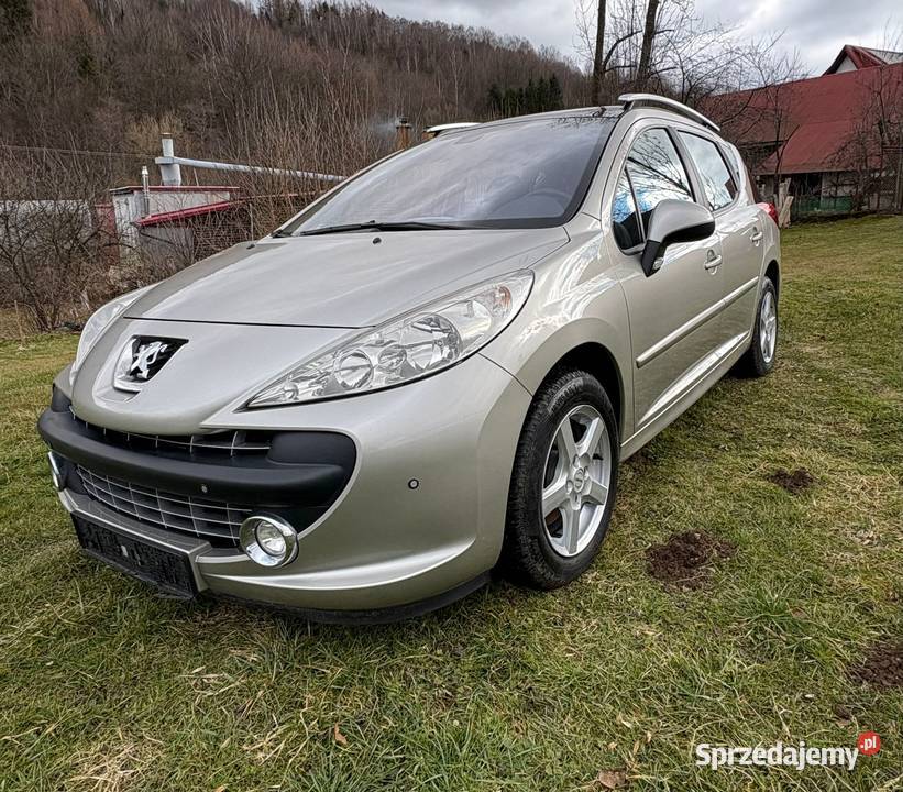 Peugeot 207 SW serwisowany ABS 207 Jeleśnia sprzedam