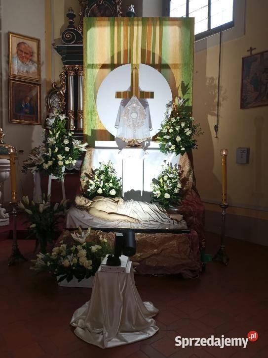 Krzyż w kole dekoracja Wielkanoc Grób Pański Pozostałe Dobrzyca sprzedam