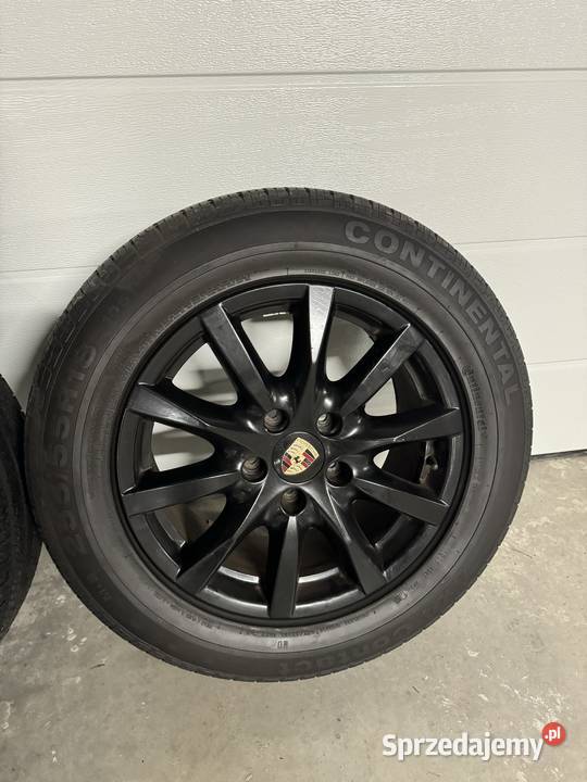 Oryginalne komplet felgi Porsche Cayenne 18 z Warszawa