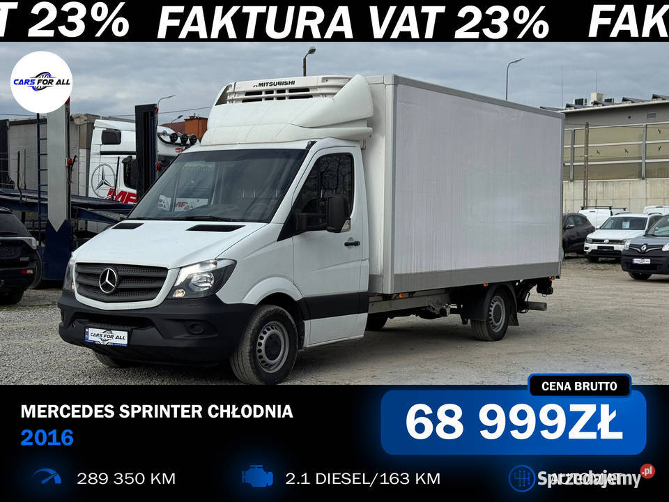 MercedesBenz Sprinter 21 CDI Chłodnia Mitsubishi 289350km Rzeszów