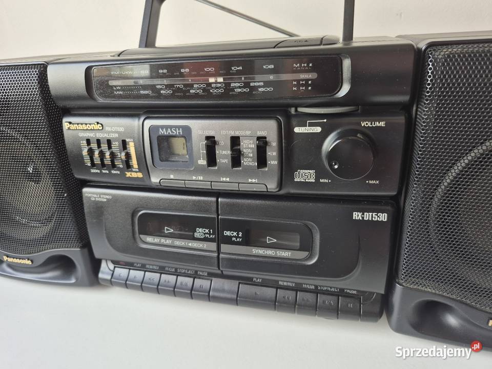 radiomagnetofon Panasonic RXDT530  z CD Jawor