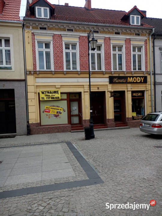Lokal handlowy centrum Żnin Śniadeckich deptak 50m2 kujawsko-pomorskie