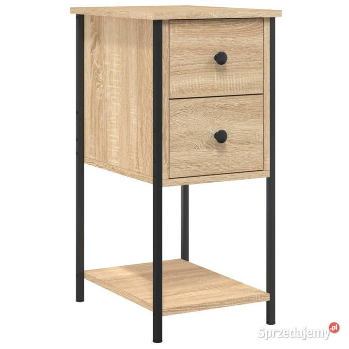 Szafki nocne 2 dąb sonoma 32x42x70 WM826096 mazowieckie Warszawa