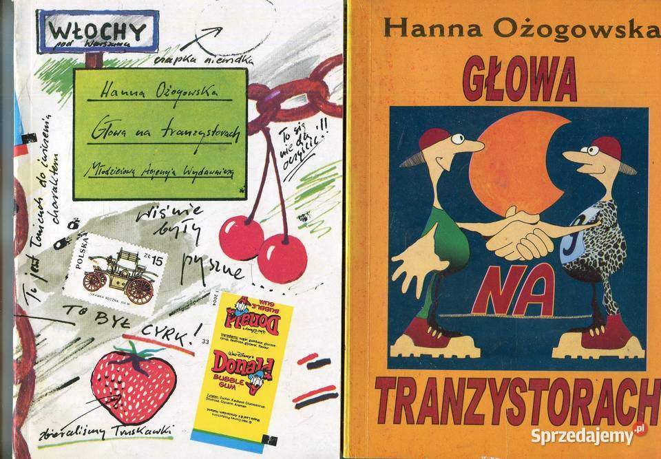 Głowa na tranzystorach Hanna Ożogowska 2 wydania Szczecin